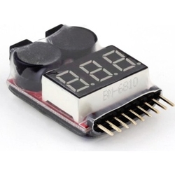 China - 1-8S Lipo Seviye Ölçer ve Alarm Modülü