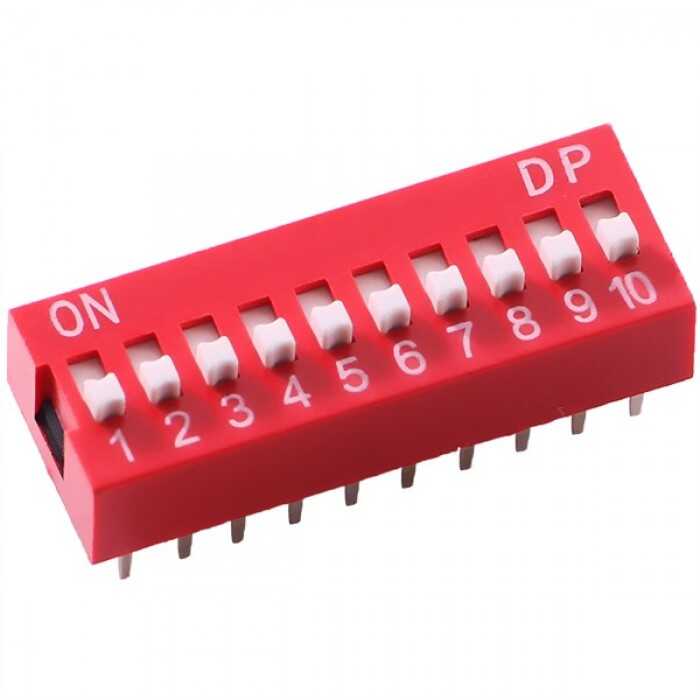  10 Pin Dip Switch