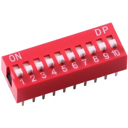 China - 10 Pin Dip Switch