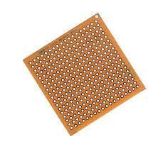  - 10X10CM Bakır PLAKET DELİKLİ