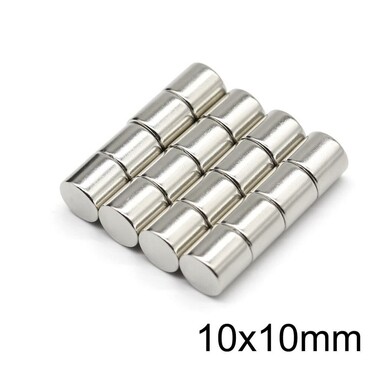  - 10X10mm Neodyum Güçlü Mıknatıs - Neodim Magnet