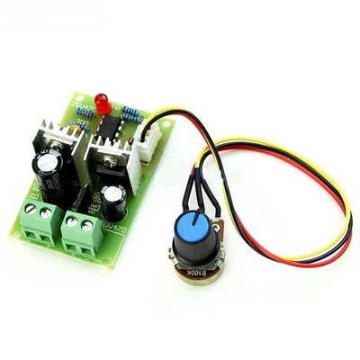 12-36V 3A PWM DC Motor Hız Kontrol Kartı