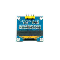 128x64 0.96 inç OLED Grafik Ekran 6 Pin SPI