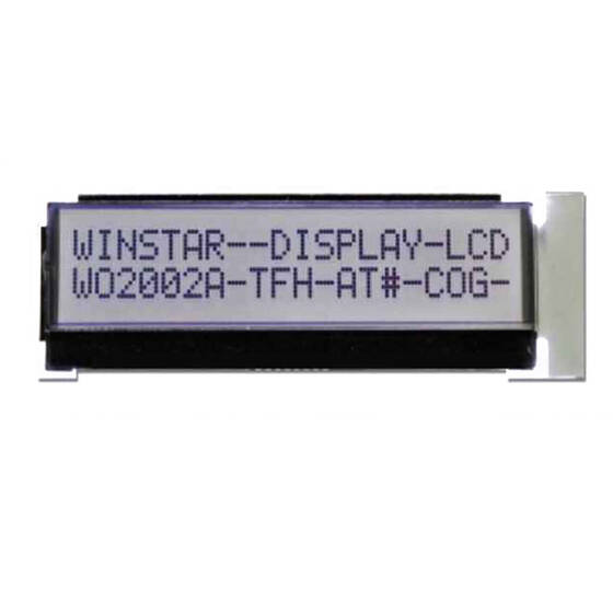 128x64 Cog Lcd Ekran - WO1602H-TFH-AT# - Pinleri Pcbye Lehimlenir