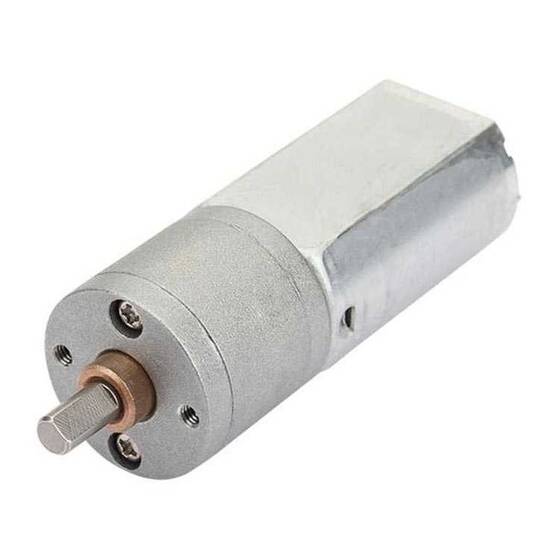 12V 1500 RPM 20mm Redüktörlü DC Motor