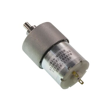 - 12V 164Rpm 37mm Redüktörlü Eksantrik Dc Motor