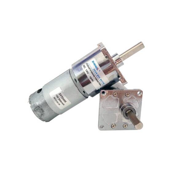 12V-24V 10 RPM 42mm Redüktörlü DC Motor