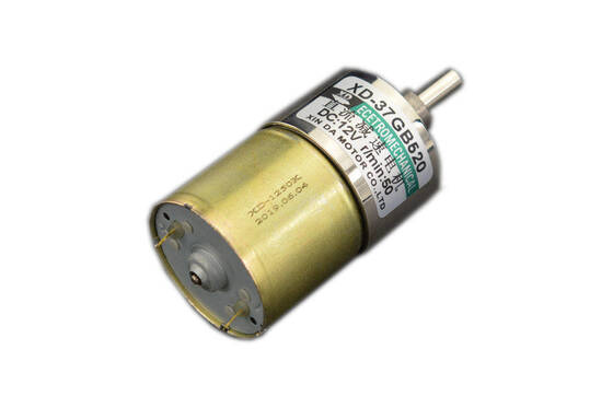 12V 50RPM Redüktörlü DC Motor (26 kg.cm)