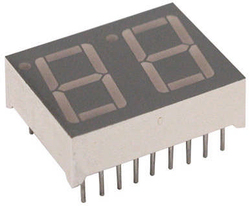 China - 14mm 2'li Ortak Anot Display - Kırmızı