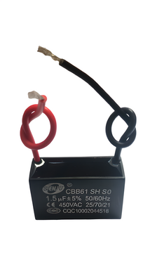  - 1.5UF 450VAC KABLOLU KUTLU DAİMİ KONDANSATÖR