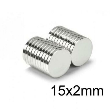  - 15X2mm Neodyum Güçlü Mıknatıs - Neodim Magnet