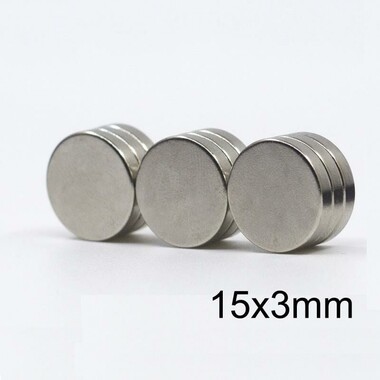  - 15X3mm Neodyum Güçlü Mıknatıs - Neodim Magnet
