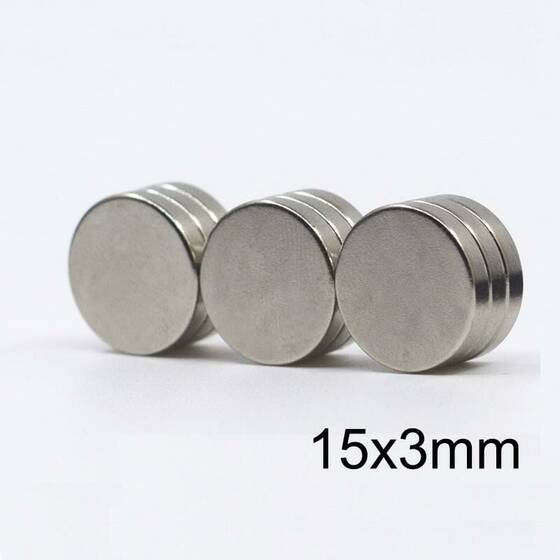 15X3mm Neodyum Güçlü Mıknatıs - Neodim Magnet