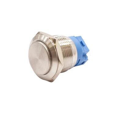  - 19A-G1 19mm Çıkık Yaylı Metal Buton