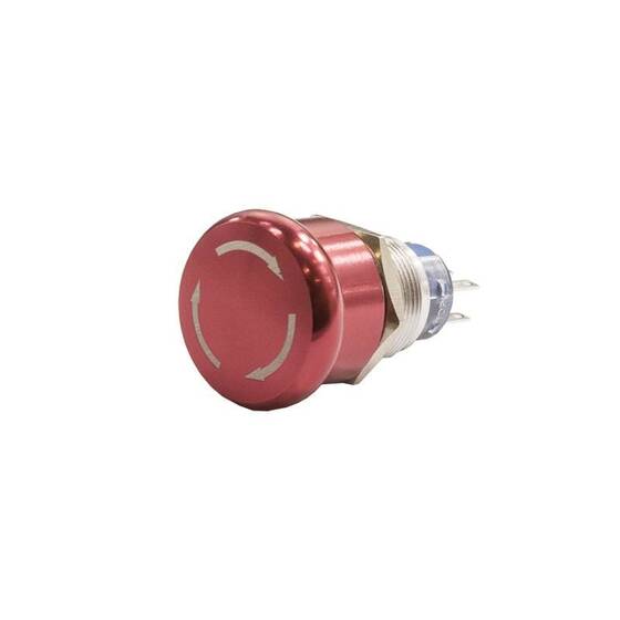 19mm Metal Acil Stop Butonu AGQ19-22TS-A