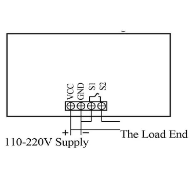 220V AC Dijital sıcaklık kontrol cihazı LED Ekran Termostat W3230 - Thumbnail