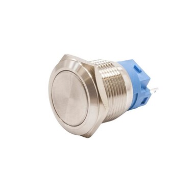  - 22B-P1Z 22mm Düz Anahtarlı Metal Buton