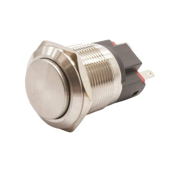 22E-G1 22mm Çıkık Yaylı Metal Buton