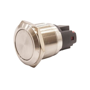  - 22E-P1Z 22mm Düz Anahtarlı Metal Buton