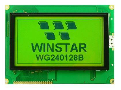 240x128 Grafik Lcd Ekran Yesil - WG240128A-YYH-VZ#