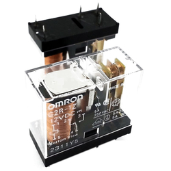Omron - 24V 10A Tek Kontak Omron Röle (5 PİN ) - G2R-1
