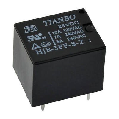 24V Minyon Spot Tianbo Röle (24V 10A) - HJR-3FF-S-Z-4/24VDC