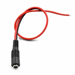 China - 25 cm Kablolu Dişi Barrel Jack - Power Soket