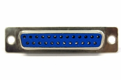 China - 25 Pin Lehim Tip Dişi D-Sub Konnektör