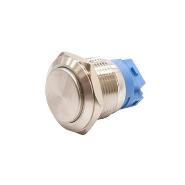  - 25B-G1 25mm Çıkık Yaylı Metal Buton