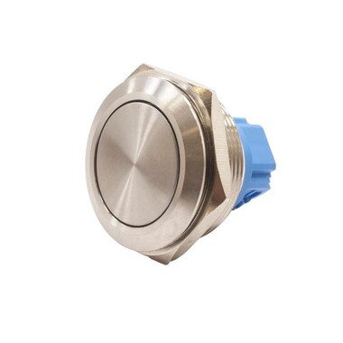  - 28B-P1 28mm Düz Yaylı Metal Buton