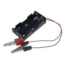 China - 2'li AA Pil Yuvası - Krokodil Çocuklar için