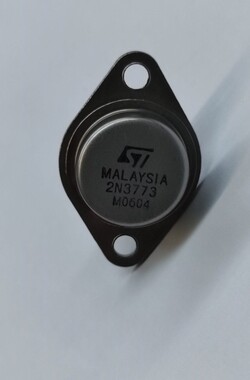 ST - 2N3773 TO-3 16A 160V NPN BJT TRANSISTOR