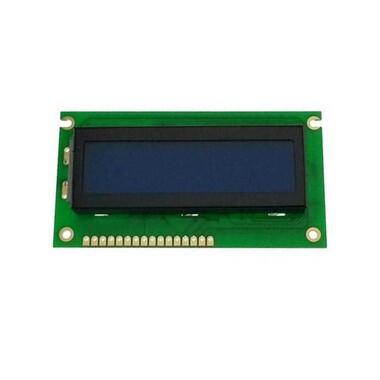  - 2x16 Karakter LCD Ekran Sol Alt Mavi - PCM1602B-NS(W)-BBW