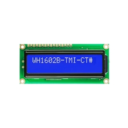 2x16 Lcd Ekran Mavi - WH1602B-TMI-CT - Thumbnail