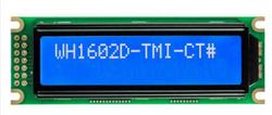 2x16 Lcd Ekran Mavi - WH1602D-TMI-CT - Thumbnail