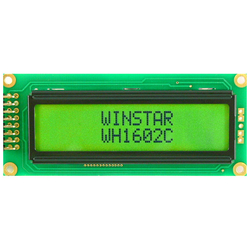 2x16 Lcd Ekran Yeşil - WH1602C-YYH-ETK - Thumbnail