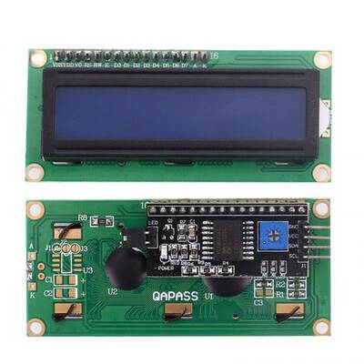 2x16 Mavi Lcd Display I2C Modüllü