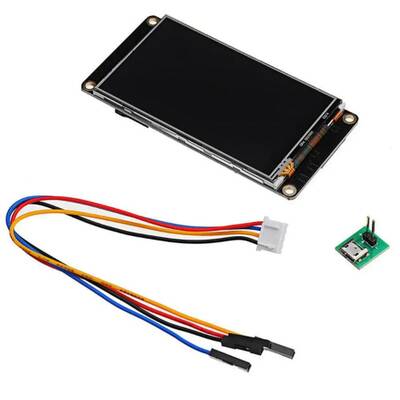 3.2 Inch Nextion HMI Dokunmatik TFT Lcd Ekran + 8 Port GPIO / 16MB Dahili Hafıza NX4024K032