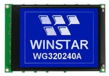  - 320x240 Grafik Lcd Ekran Mavi - WG320240A-TML-VZ#