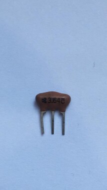  - 3.64MHZ - (3.64) SERAMİK KRİSTAL REZONATÖR