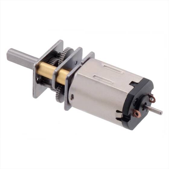 380:1 Mikro Metal Redüktörlü Motor LP 6V Arkadan Mil Çıkışlı