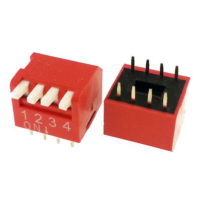 4 Pin Piyano Dip Switch