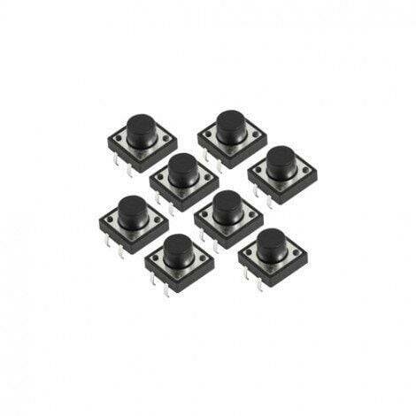 4 Pinli 12X12X7mm Tactile Push Buton