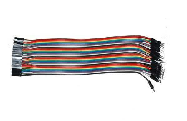  40 Adet Erkek-dişi Jumper Kablo 20cm