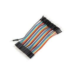 China - 40 Adet Erkek-Erkek Jumper Kablo 10cm