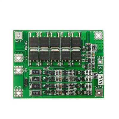  4s 40a 18650 Lipo Pil Balans Devresi Bms Modülü