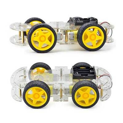 4WD Robot Araba Kiti