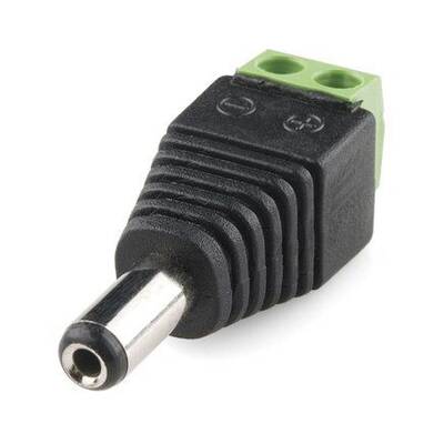 5.5x2.1mm DC Power Erkek Plug Jack