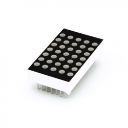 JZ - 5x7 Dot Matrix Katot 3mm Led - Kırmızı
