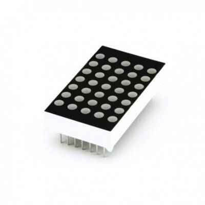 5x7 Dotmatrix Anot (52x33mm) 5mm Led - Kırmızı